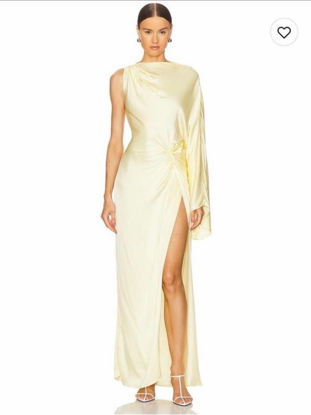 Lacademie yellow Cassie gown xxs